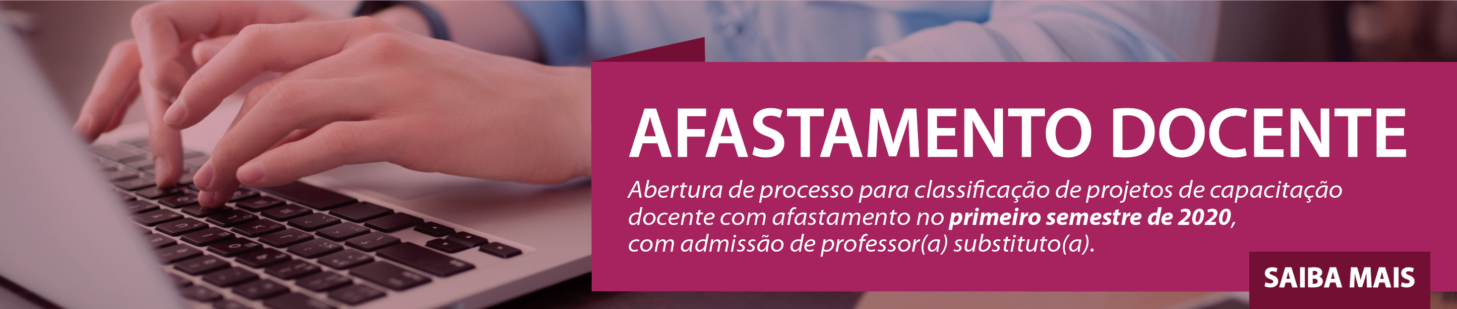 Afastamento Docente 2020