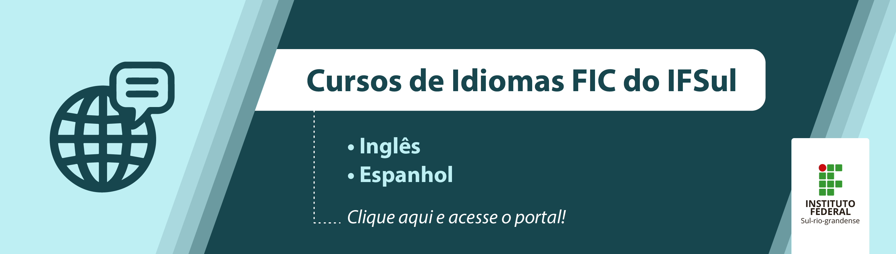 Banner portal Cursos de Idiomas FIC 